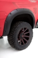 Picture of Bushwacker 19-21 Chevrolet Silverado 1500 Pocket Style Flares 2pc REAR- Black
