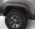 Picture of Bushwacker 19-22 GMC Sierra 1500 Pocket Style Flares 2pc- Rear - Black