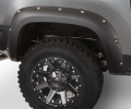 Picture of Bushwacker 19-22 GMC Sierra 1500 Pocket Style Flares 2pc- Rear - Black
