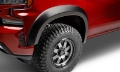 Picture of Bushwacker 19-21 Chevrolet Silverado 1500 Extend-A-Fender Style Flares 2pc front 78-8in Bed-Black