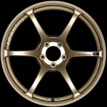 Picture of Advan RGIII 17x8 +38 5-114-3 Racing Gold Metallic Wheel