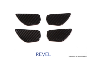 Picture of Revel GT Dry Carbon Door Trim Inner Handles FL-FR-RL-RR 16-18 Honda Civic - 4 Pieces