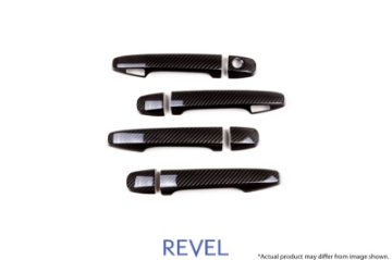 Picture of Revel GT Dry Carbon Door Handle Covers FL-FR-RL-RR 15-18 Subaru WRX-STI - 8 Pieces