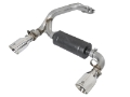 Picture of aFe Takeda 3in 304 SS Axle-Back Exhaust System w- Polished Tip 16-18 Ford Focus RS 2-3L t