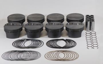 Picture of Mahle MS Piston Set LS 434cid 4-155Bore 4-000 Stroke 6-125 Rod 0-927 Pin -5-8cc 462g 11-5CR