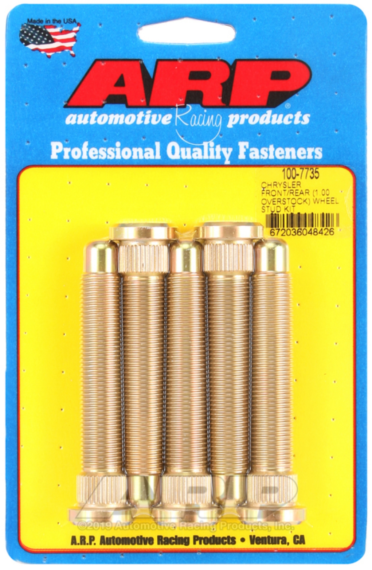 Picture of ARP Chrysler Front - Rear M14 1-000 Over Stock Wheel Stud Kit