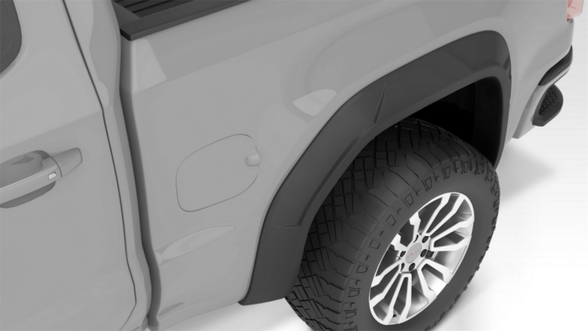 Picture of Bushwacker 19-22 GMC Sierra 1500 DRT Style Flares 4pc - Black