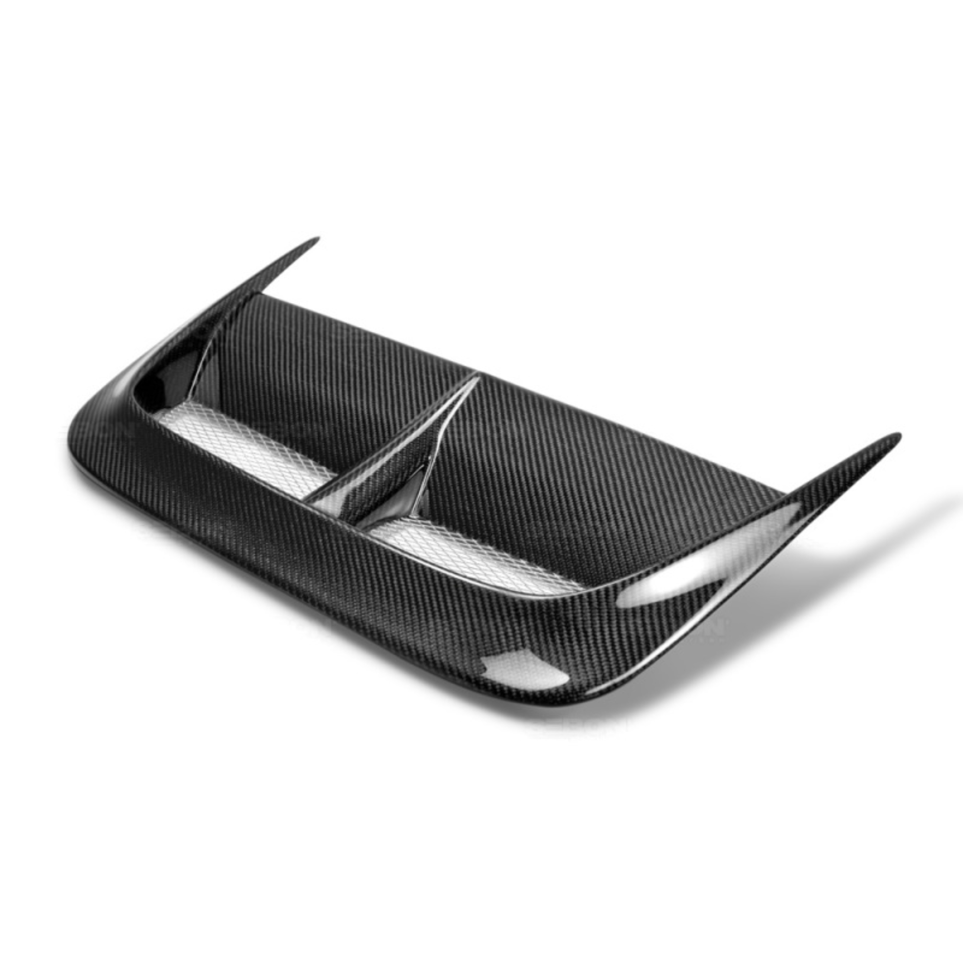Picture of Seibon 98-01 Subaru Impreza CW-Style Carbon Fiber Hood Scoop - Only Fits OEM Hoods Not Seibon Hood