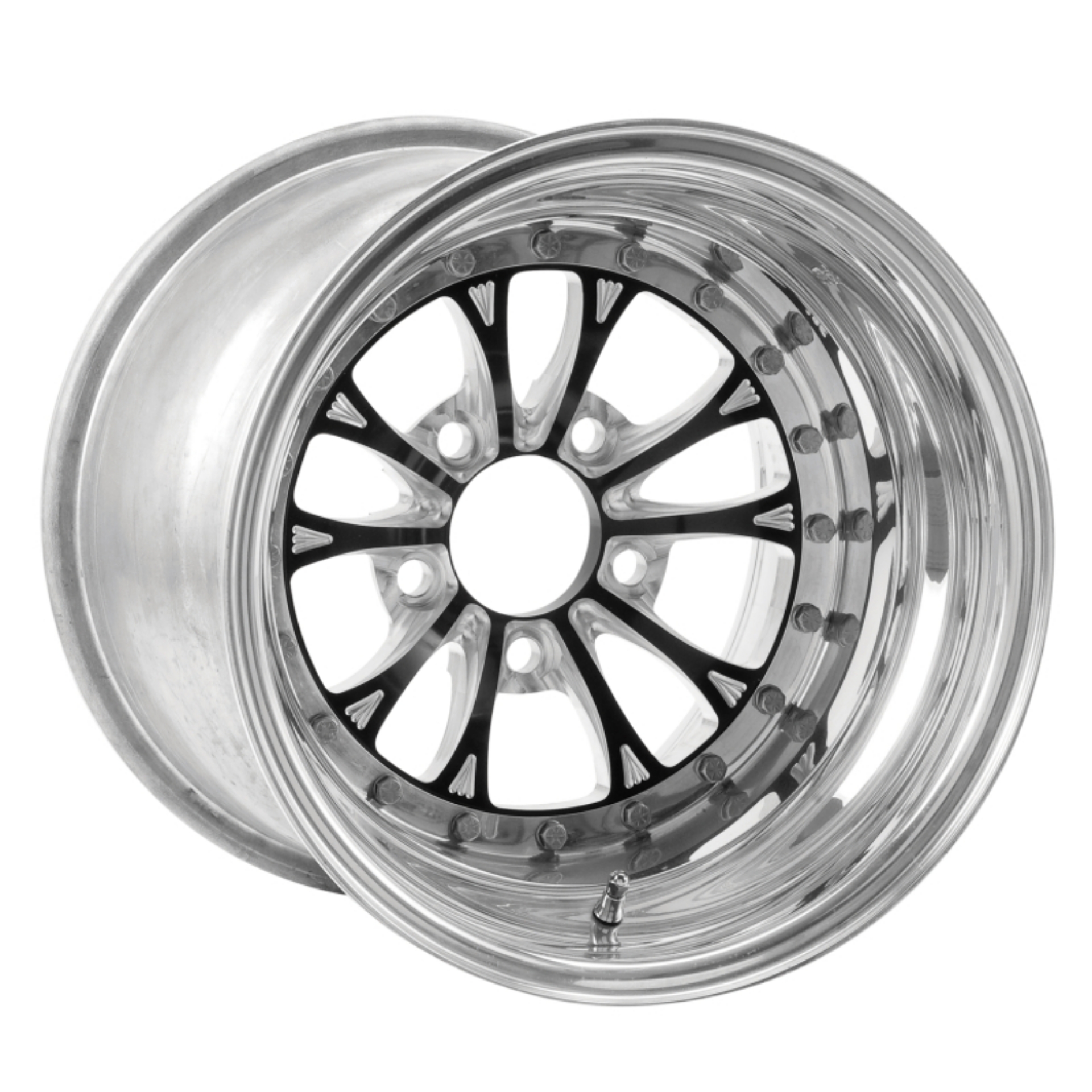 Picture of Weld Vitesse 15x8 - 5x4-75 BP - 5-5in- BS Black Wheel - Non-Beadlock