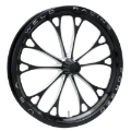 Picture of Weld V-Series 1-Piece 17x3-5 - Strange Spindle MT - 1-75in- BS Black Wheel - Non-Beadlock