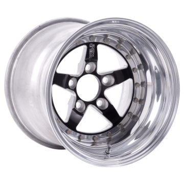 Picture of Weld Weldstar 15x9 - 5x4-75 BP - 5-5in- BS Black Wheel - Non-Beadlock