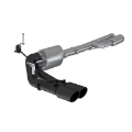 Picture of MBRP 2019+ Chevrolet Silverado 1500 4-5L-5-3L Pre-Axle Dual Side Exite w- 4in OD Tip- Black Coated