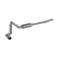 Picture of MBRP 2019+ Chevrolet-GMC Silverado & Sierra 1500 3inch Cat Back Single Side Exit Aluminized Exhaust