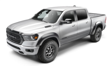 Picture of Bushwacker 19-22 Ram 1500 Excl- Rebel-TRX 67-4 & 76-3in Bed Extend-A-Fender Flares 4pc - Smth Blk