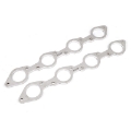 Picture of Stainless Works Big Block Chevy Round Port Header 304SS Exhaust Flanges 1-7-8in Primaries