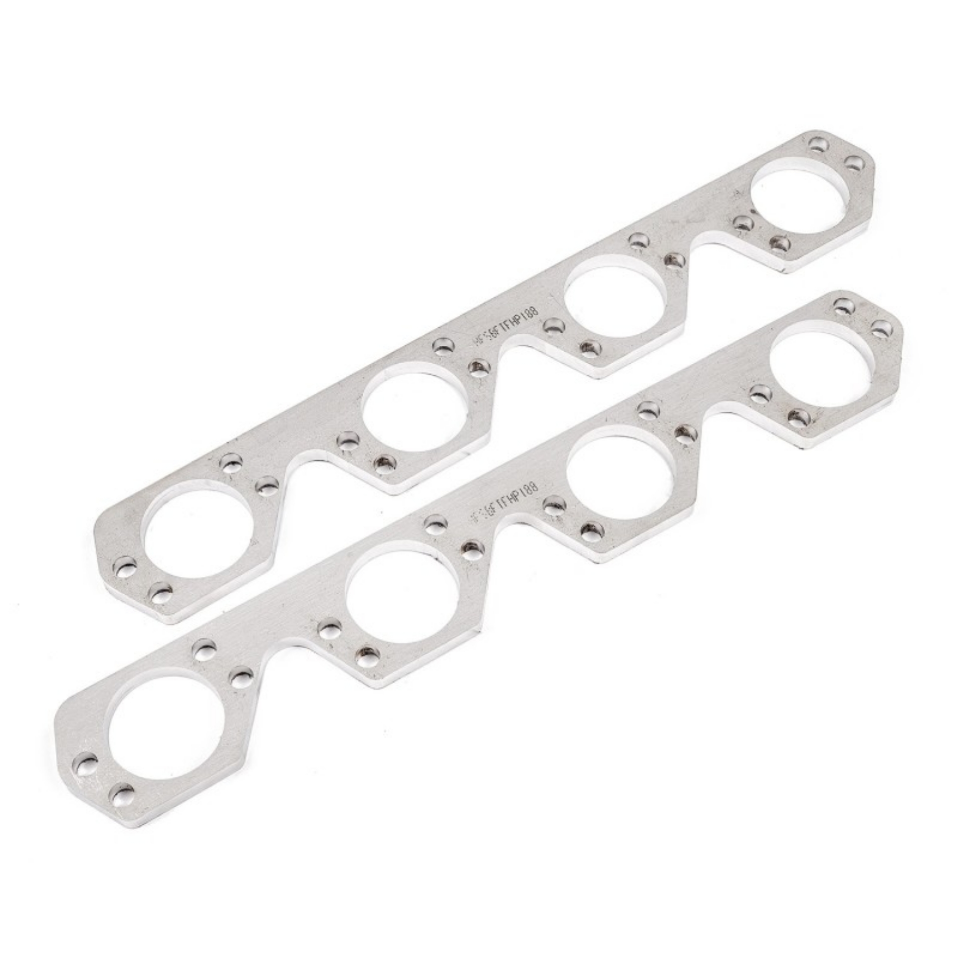 Picture of Stainless Works Small Block Ford Trick Flow High Port Header 304SS Exhaust Flanges 2in Primaries