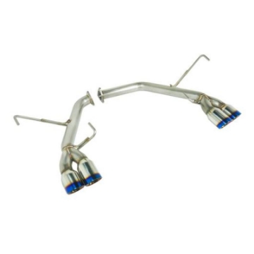 Picture of Remark 15-18 Subaru SPT WRX-STI Axle Back Exhaust w- Burnt Stainless Steel Double Wall Tip
