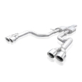 Picture of Stainless Works 15-19 Dodge Challenger 6-2L-6-4L Hemi 3in Legend Catback X-Pipe w-4in Quad Tips