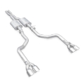 Picture of Stainless Works 15-19 Dodge Challenger 6-2L-6-4L Hemi 3in Redline Catback X-Pipe w-4in Quad Tips