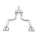 Picture of Stainless Works 15-19 Dodge Challenger 6-2L-6-4L Hemi 3in Redline Catback X-Pipe w-4in Quad Tips