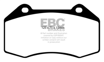 Picture of EBC 08-10 Chevrolet Cobalt SS Bluestuff Front Brake Pads