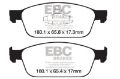 Picture of EBC 12-18 Ford Focus ST Bluestuff Front Brake Pads