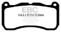 Picture of EBC 13-14 Ford Mustang GT500 Bluestuff Front Brake Pads