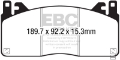 Picture of EBC 2015+ Ford Mustang GT350 Bluestuff Front Brake Pads