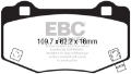 Picture of EBC 2015+ Ford Mustang GT350 Bluestuff Rear Brake Pads