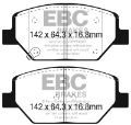 Picture of EBC 2015+ Chevrolet Camaro 3-6L Bluestuff Front Brake Pads