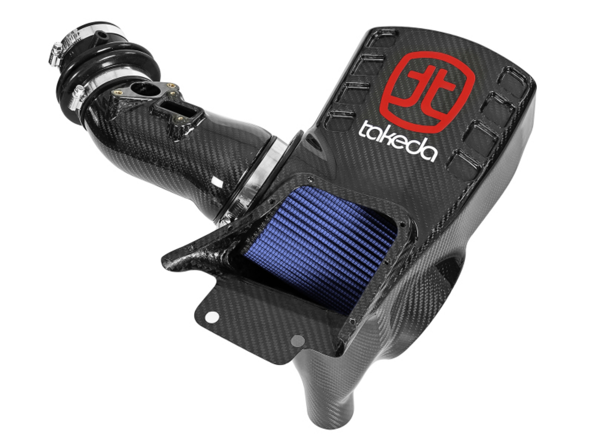 Picture of aFe Momentum Black Series Carbon Fiber CAIS w-Pro 5R Filter 17-18 Honda Civic Type R I4-2-0L t