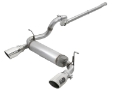 Picture of aFe Rebel Series 2-5in 409 SS Cat-Back Exhaust w- Polished Tips 18-19 Jeep Wrangler JL V6 3-6L