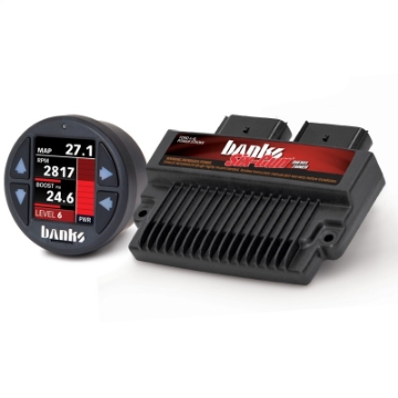 Picture of Banks Power 08-10 Ford F-250-F-350 6-4L Six-Gun Diesel Tuner w- iDash-1-8