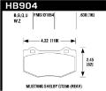 Picture of Hawk 15-17 Ford Mustang DTC-70 Compound Rear Brake Pads