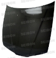 Picture of Seibon 92-96 Honda Prelude OEM Carbon Fiber Hood