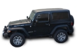Picture of DV8 Offroad 07-18 Jeep Wrangler JK 2 Piece Square Back Hard Top 2 Door