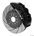 Picture of Wilwood SX6R Front Brake Kit 15in SRP Slotted-Drilled Black 05-13 Chevy Corvette