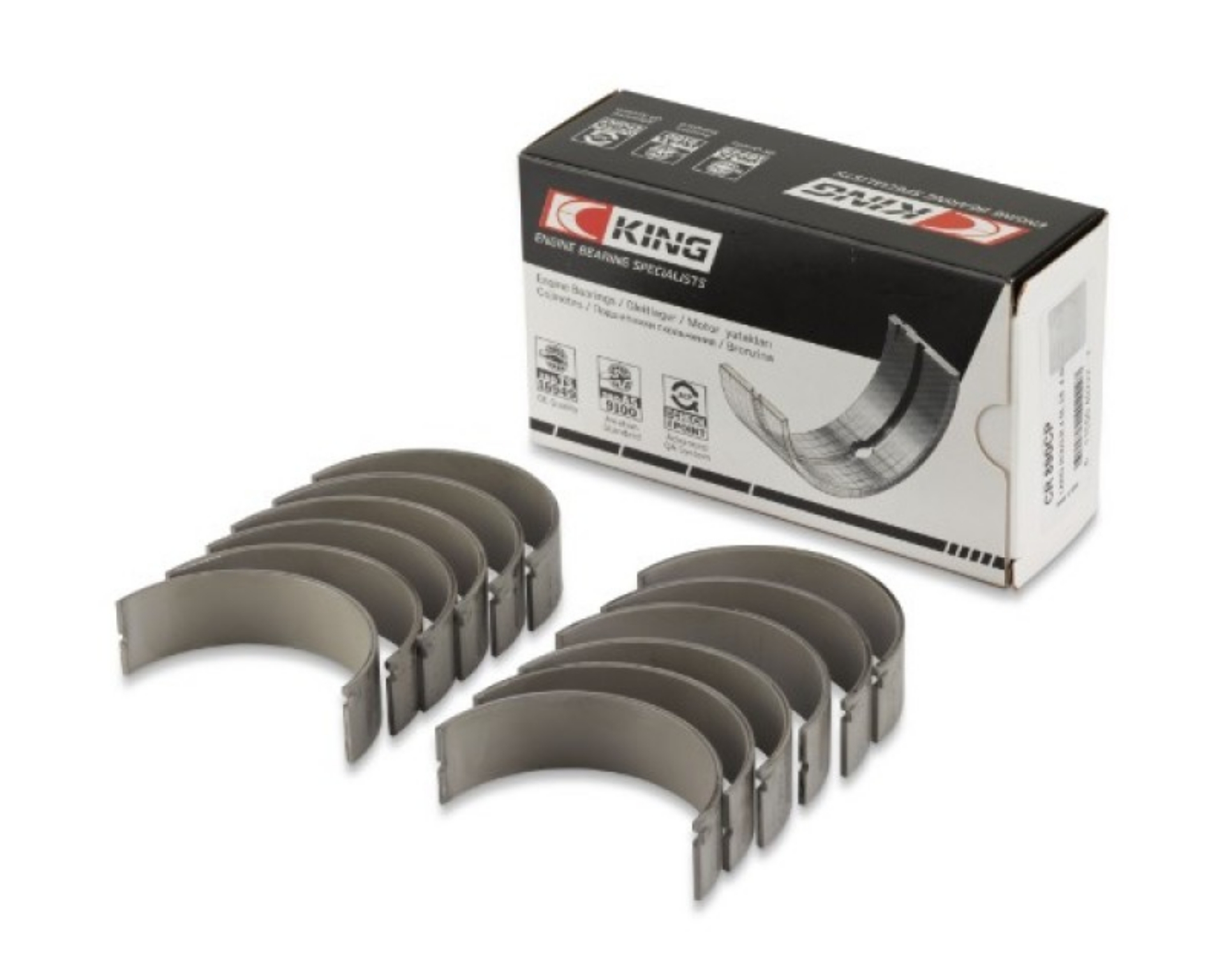 Picture of King Engine Bearings 01-06 Nissan 3-5L VQ35DE Connecting Rod Bearing Set 6 Pairs