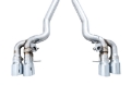 Picture of AWE Tuning 18-19 BMW M5 F90 4-4T AWD SwitchPath Axle-back Exhaust - Chrome Silver Tips