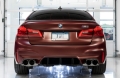 Picture of AWE Tuning 18-19 BMW M5 F90 4-4T AWD SwitchPath Axle-back Exhaust - Chrome Silver Tips