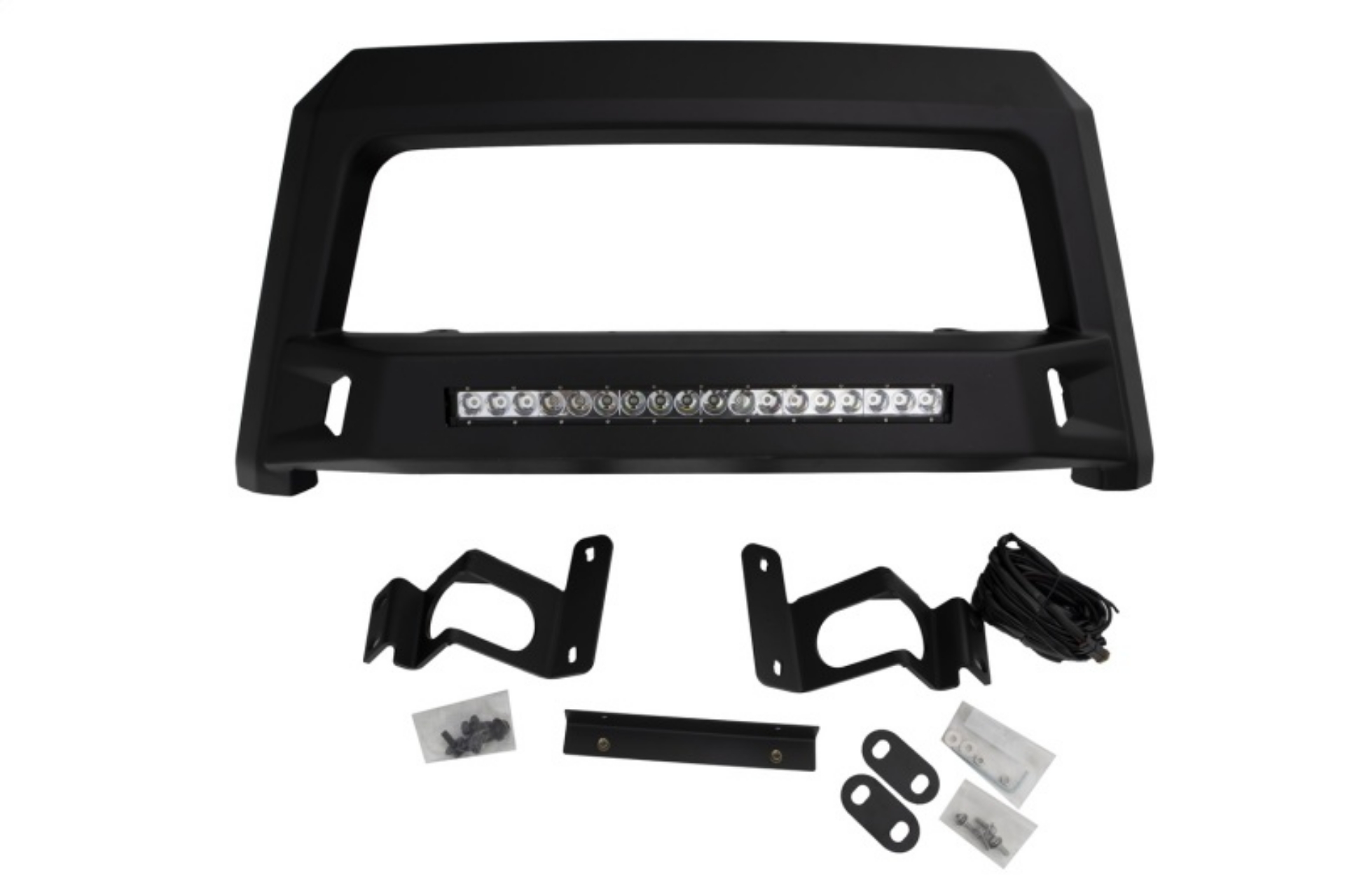 Picture of Lund 2017-2019 Ford F-250 Super Duty Revolution Bull Bar - Black