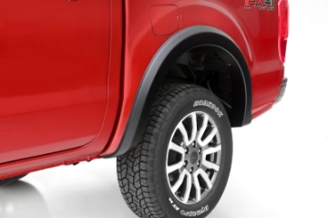 Picture of Lund 2019 Ford Ranger SX-Style 2pc Smooth Fender Flares - Black