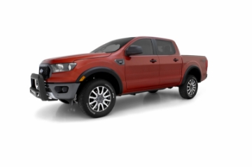 Picture of Lund 2019 Ford Ranger SX-Style 4pc Smooth Fender Flares - Black