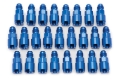 Picture of Russell Performance Adapter -6 AN Male to 5-16in Quick Disconnect Screw - Blue Bulk Pkg 25