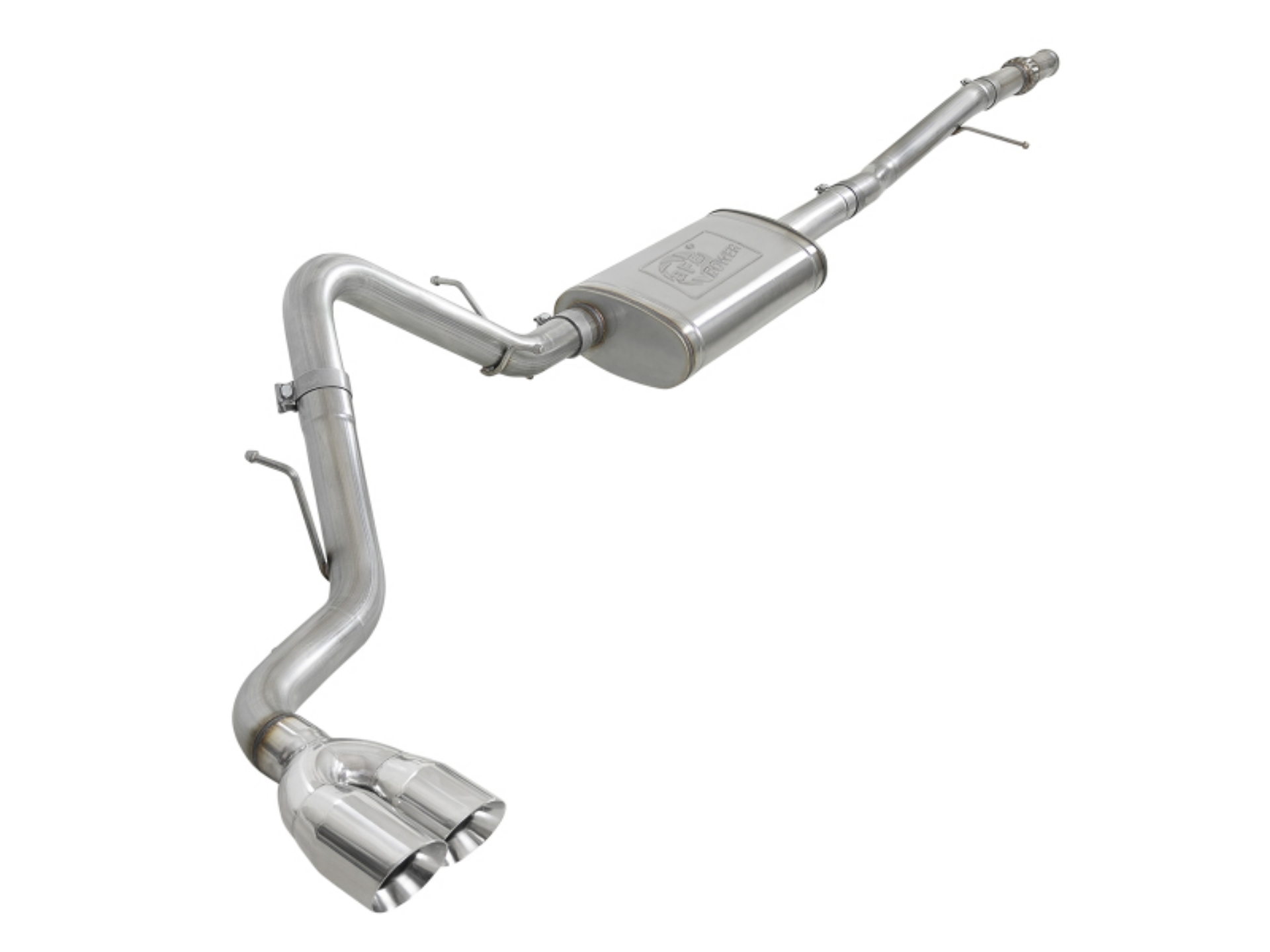 Picture of aFe Vulcan Series 3in 304SS Exhaust Cat-Back w-Pol Tip 2019 GM Silverado-Sierra 1500 V6-4-3L-V8-5-3L