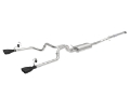 Picture of aFe Vulcan Series 3-2-5in 304SS Exhaust Cat-Back w-Blk Tips 2019 GM Silverado-Sierra 1500 L4-2-7Lt