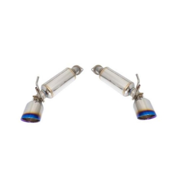 Picture of Remark 09-19 Nissan 370z Axle Back Exhaust w-Burnt Stainless Double Wall Tip