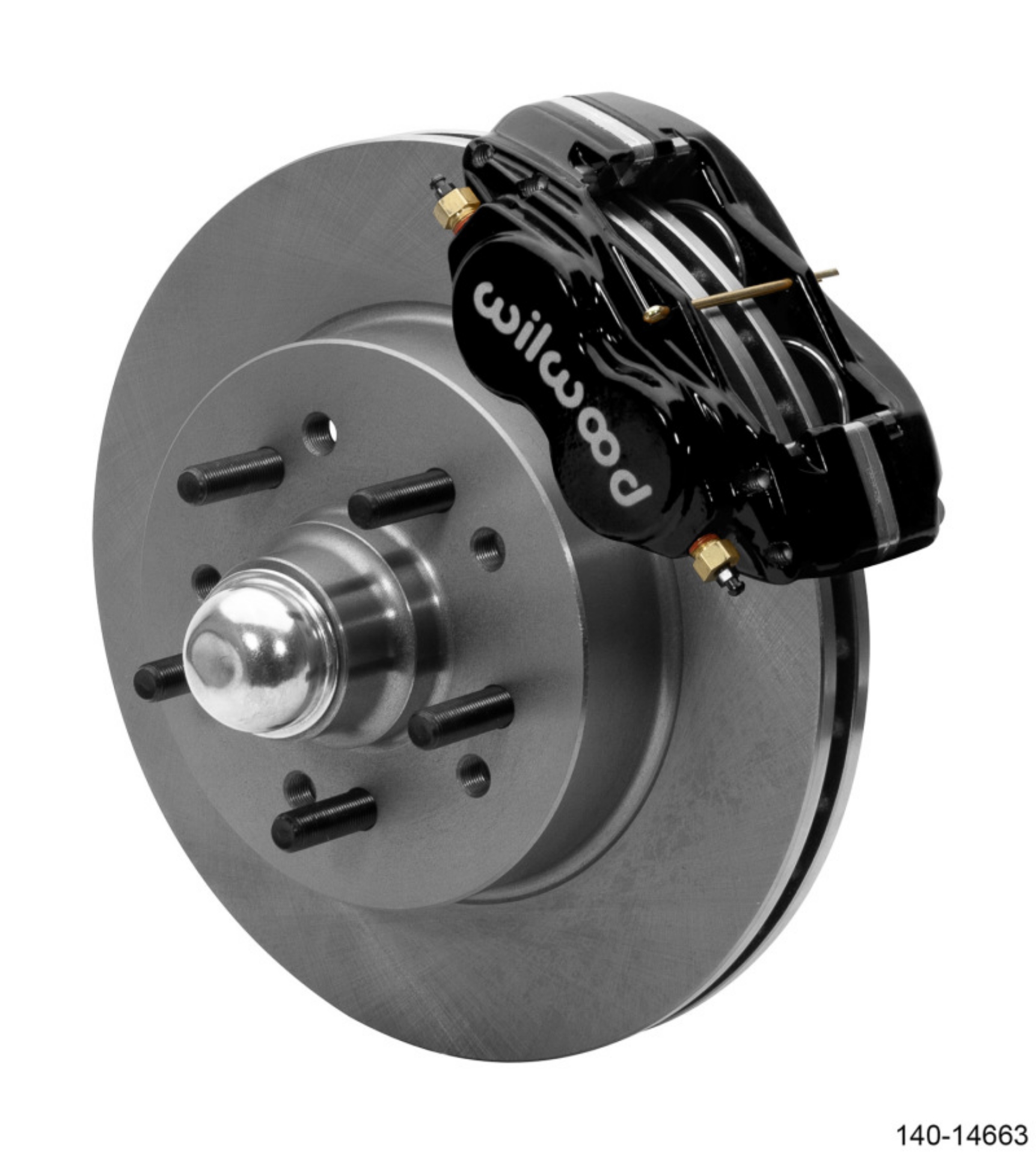 Picture of Wilwood Forged Dynalite-M Front Kit 11-5in 1 PC Rotor&Hub 58-64 Impala 63-64 Corvette