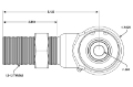Picture of Fabtech 07-18 Jeep JK 4WD Large Poly Ball Joint