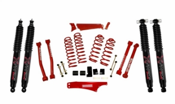 Picture of Skyjacker 4"KIT,07-09JK RED W-BLK MAX